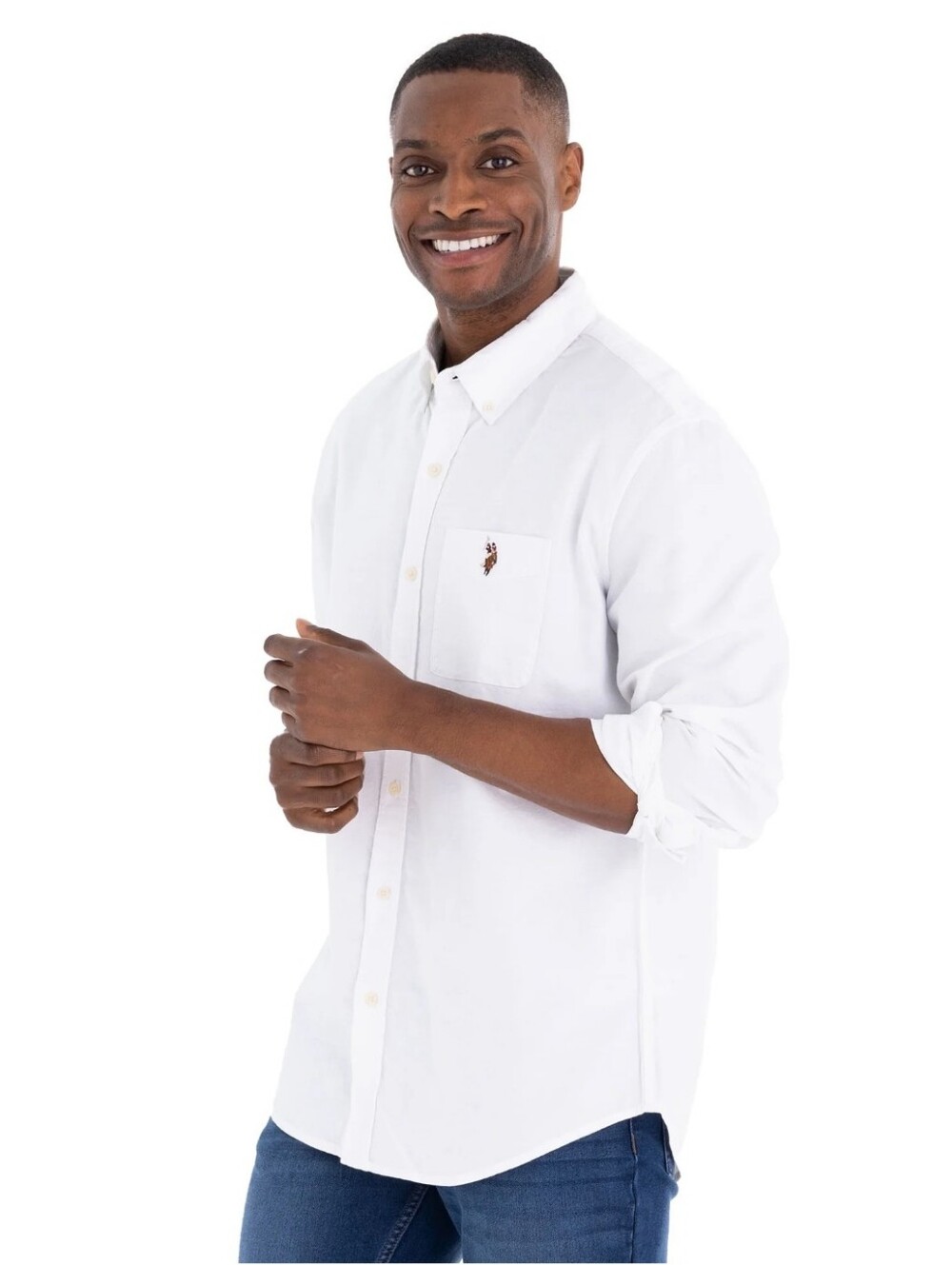 U.S. Polo Assn. Men's and Big Men's Long Sleeve Buttondown Shirt